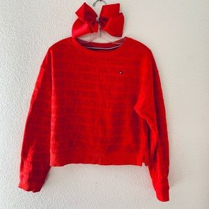 Girls Tommy Hilfiger Crewneck